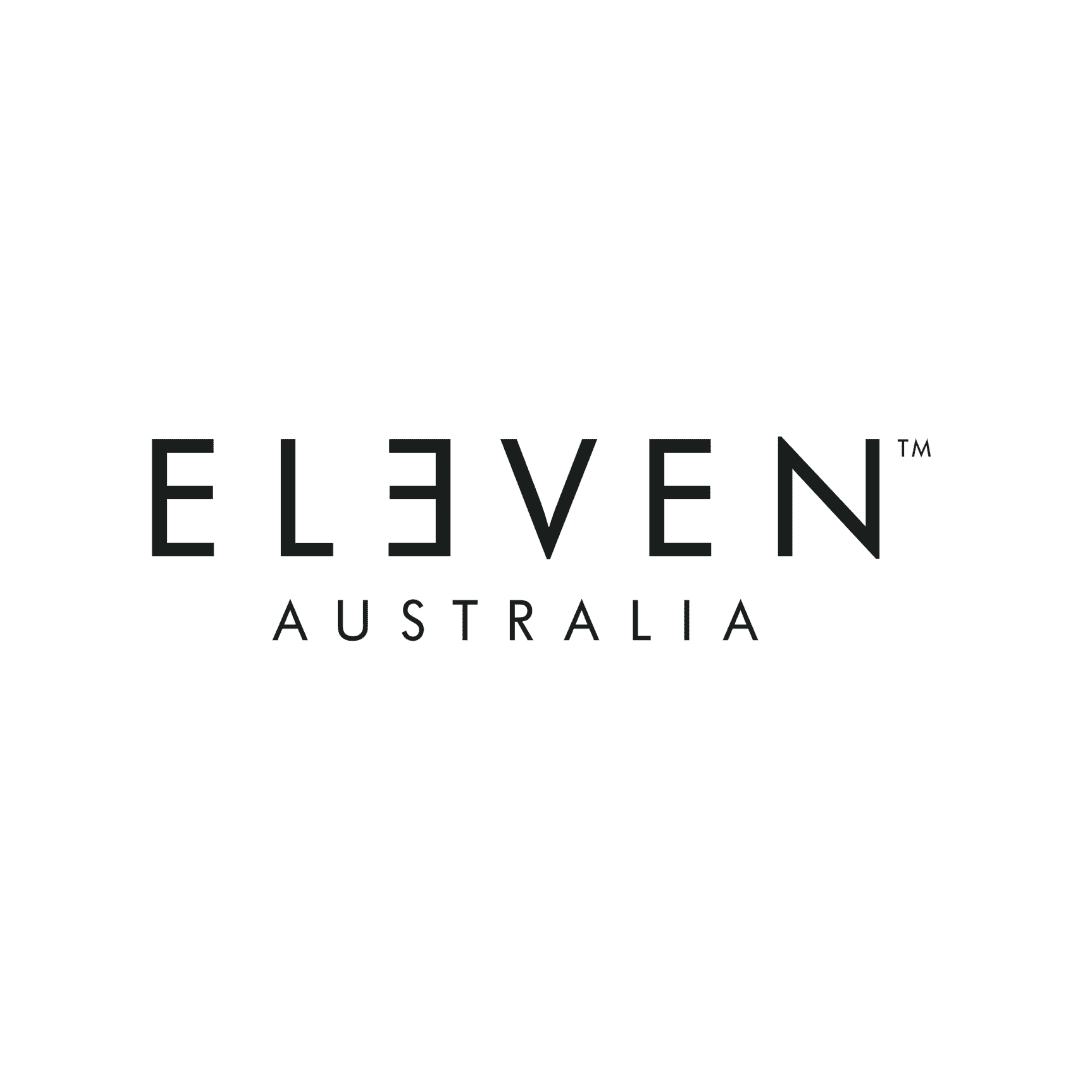 ELEVEN Australia logo in black text on a white background.
